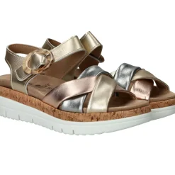 DAMES Sens Sandalen Goud Dames