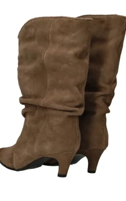 DAMES Shoecolate Laarzen Taupe Dames