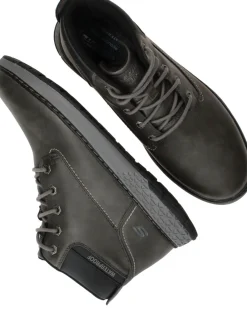 Heren Skechers Garlan Deno Waterproof Veterboots Heren