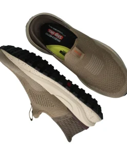 Heren Skechers Hands Free Slip-Ins RF Bogdin Arlett Instappers Taupe Heren