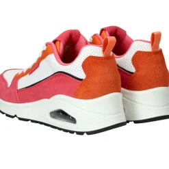 DAMES Skechers Uno 2 Much Fun Sneakers Roze Dames