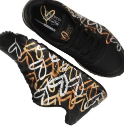 Skechers Uno Lite Metallic Love Sneakers Meisjes