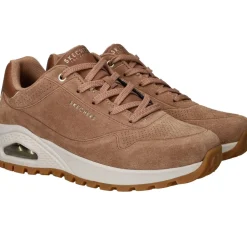 DAMES Skechers Uno Rugged Chillproof Sneakers Bruin Dames