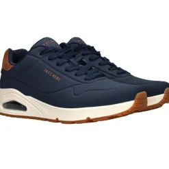 Heren Skechers Uno Suited On Air Sneakers Heren