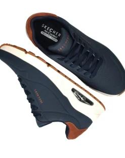 Heren Skechers Uno Suited On Air Sneakers Heren