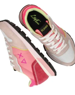 DAMES SUN68 Ally Color Explosion Sneakers Dames