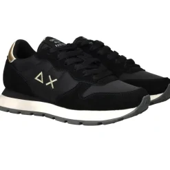 DAMES SUN68 Ally Gold Silver Sneakers Dames