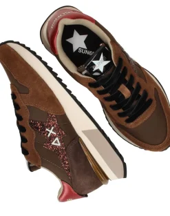 DAMES SUN68 Stargirl glitter logo Dames