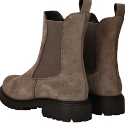 DAMES Tamaris Chelseaboots Taupe Dames