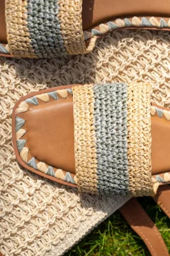 DAMES Tamaris Slippers Geel Dames
