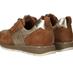 DAMES Tamaris Sneakers Bruin Dames