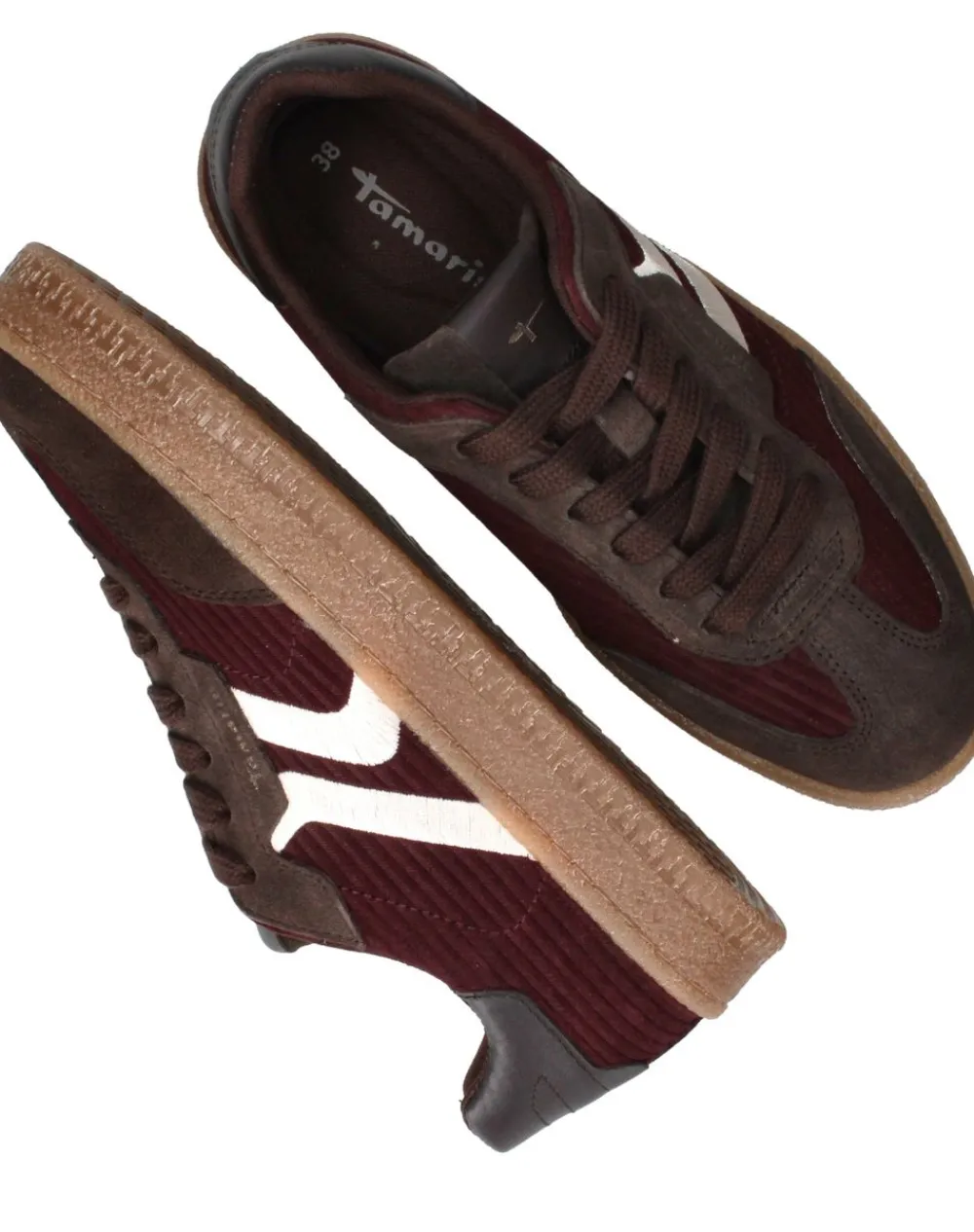 DAMES Tamaris Sneakers Rood Dames