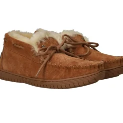 DAMES Warmbat Bunya Pantoffels Cognac Dames