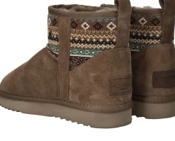 DAMES Warmbat Wallaby Woven Boots Dames