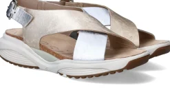 DAMES Xsensible Corfu Stretchwalker Sandalen Goud Dames
