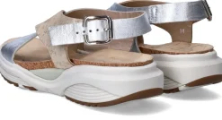 DAMES Xsensible Corfu Stretchwalker Sandalen Goud Dames