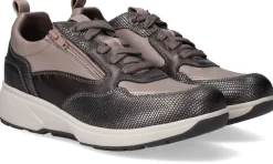 DAMES Xsensible Grenoble Stretchwalker Sneakers Bruin Dames
