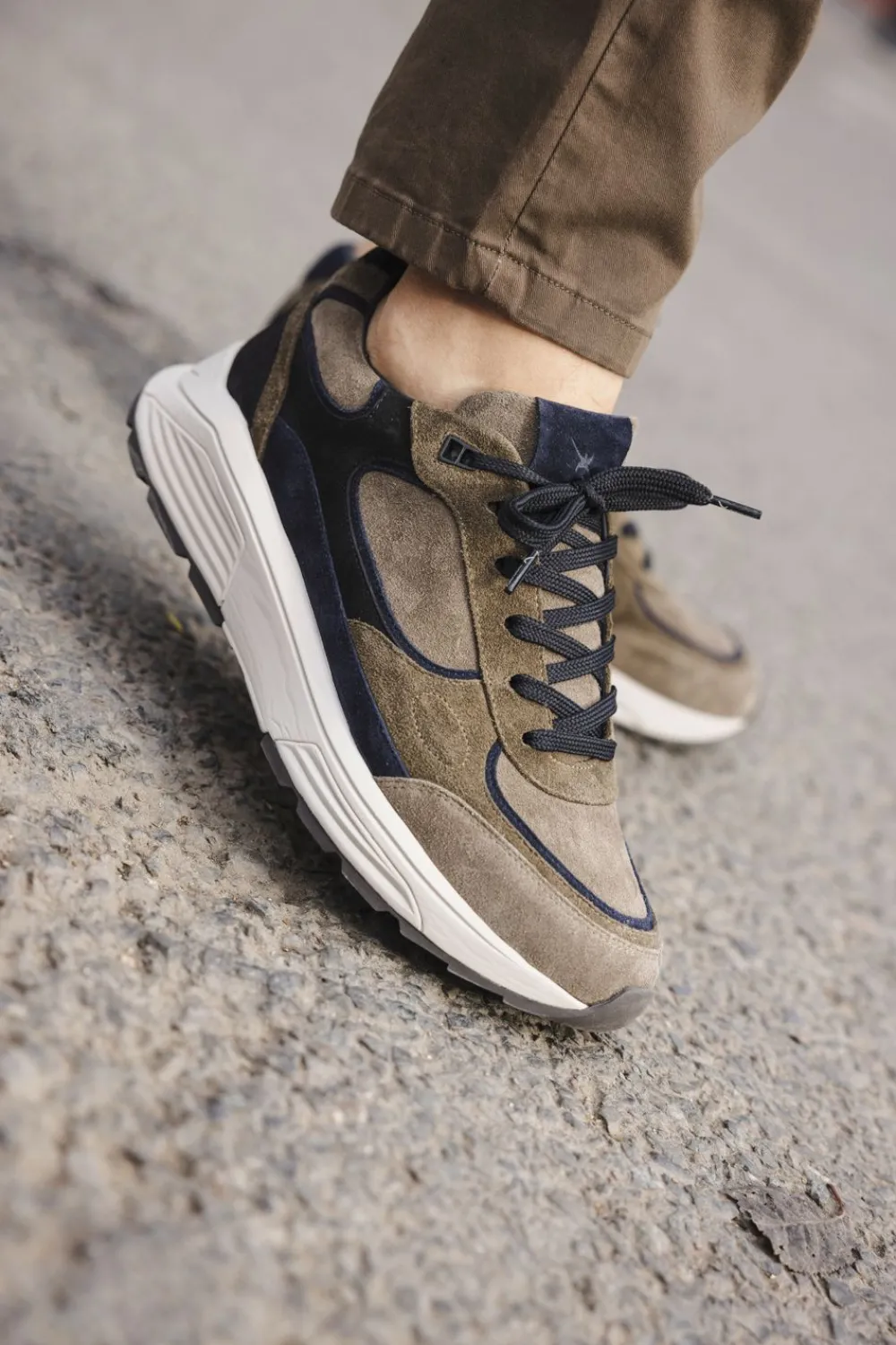 Heren Xsensible Manhattan Stretchwalker Sneakers Heren