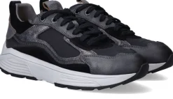 DAMES Xsensible Milau Stretchwalker Sneakers Zwart Dames