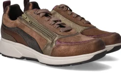 DAMES Xsensible Valletta Stretchwalker Sneakers Bruin Dames