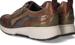 DAMES Xsensible Valletta Stretchwalker Sneakers Bruin Dames